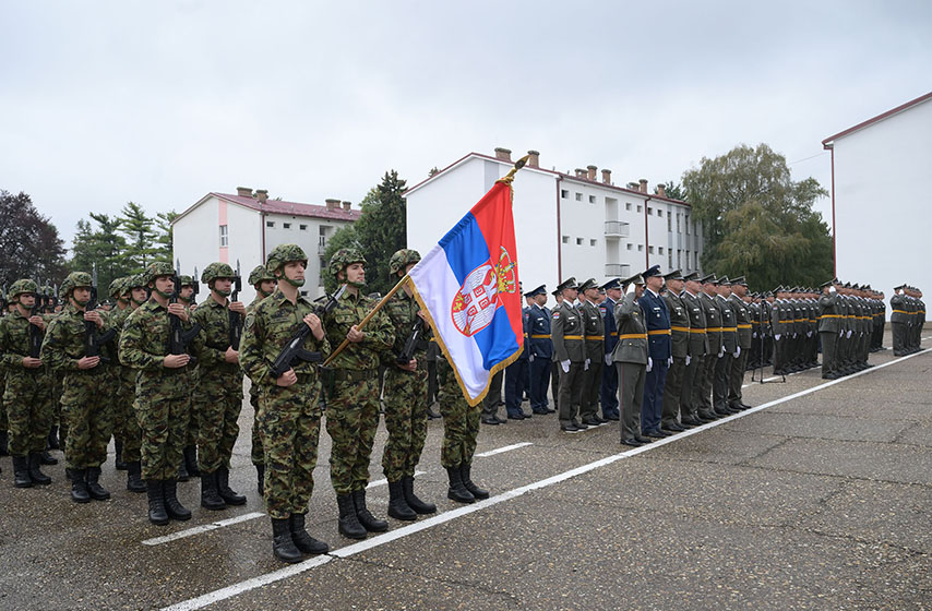 vojska srbije, promocija pdoficira, kasarna stevica jovanovic, k-013, vesti pancevo, pancevo