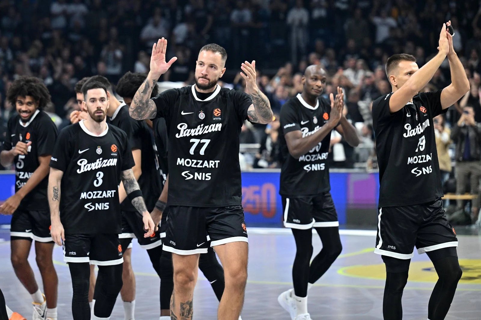 Partizan, Bosna Sarajevo, ABA liga, košarka, Nikola Tanasković, Luka Vildosa