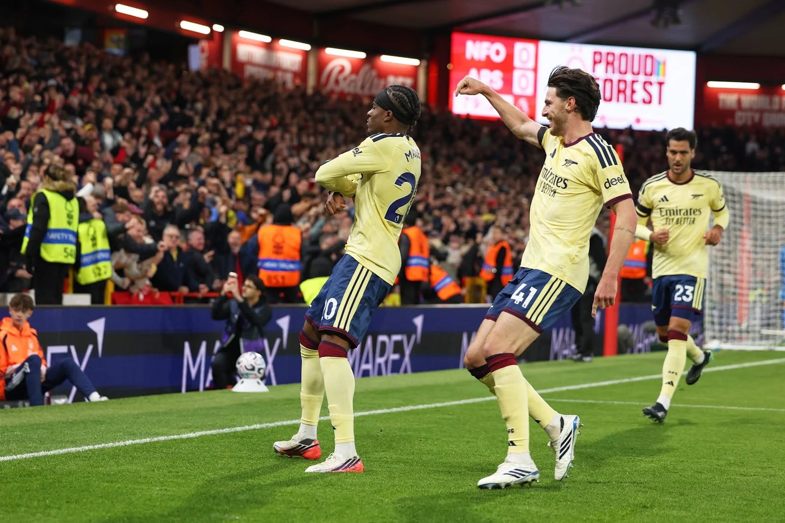 Arsenal, Notingem Forest, Premijer liga, Noni Madueke, Nikola Milenković