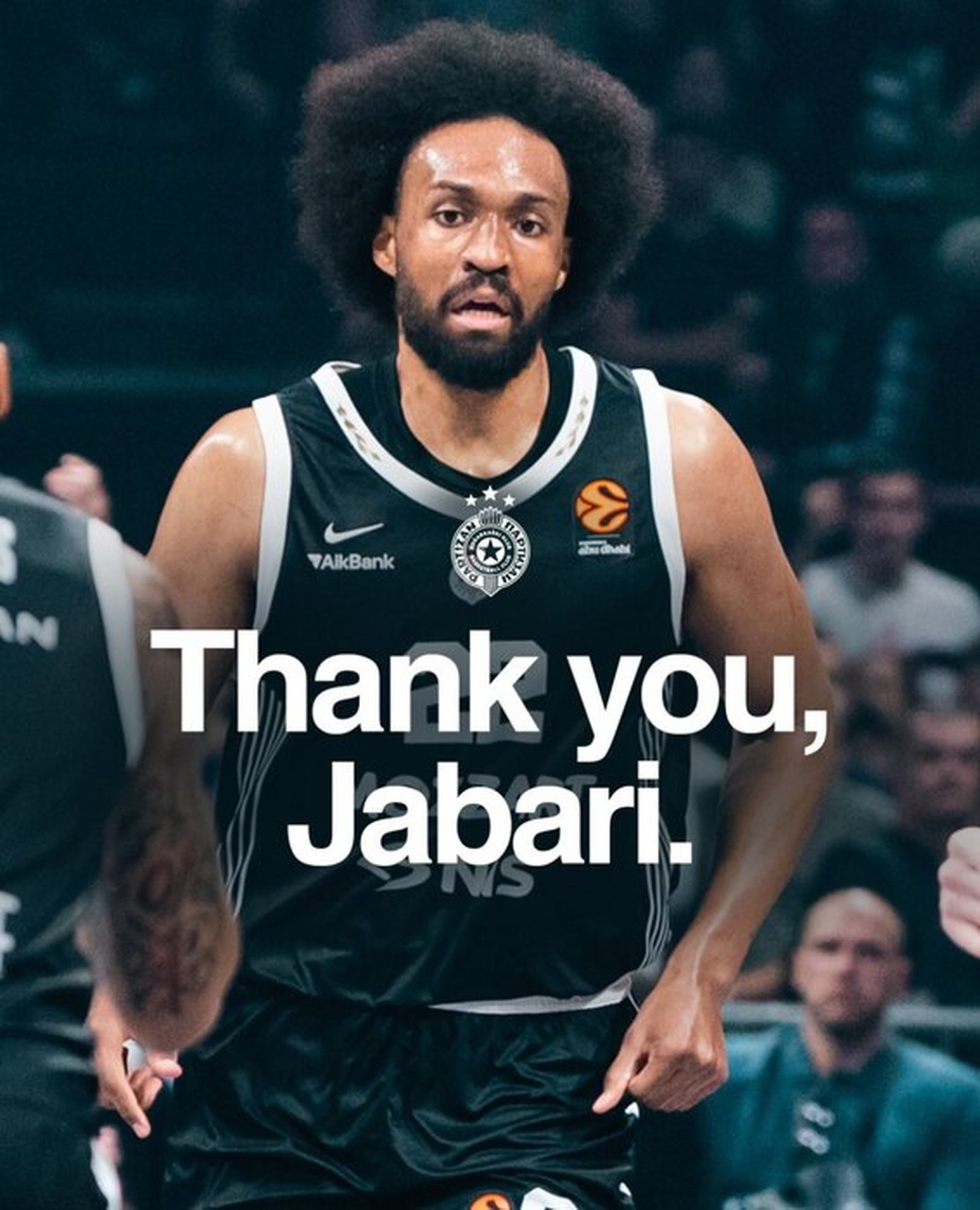 Partizan, Džabari Parker, košarka, sporazumni raskid, ABA liga, Beograd