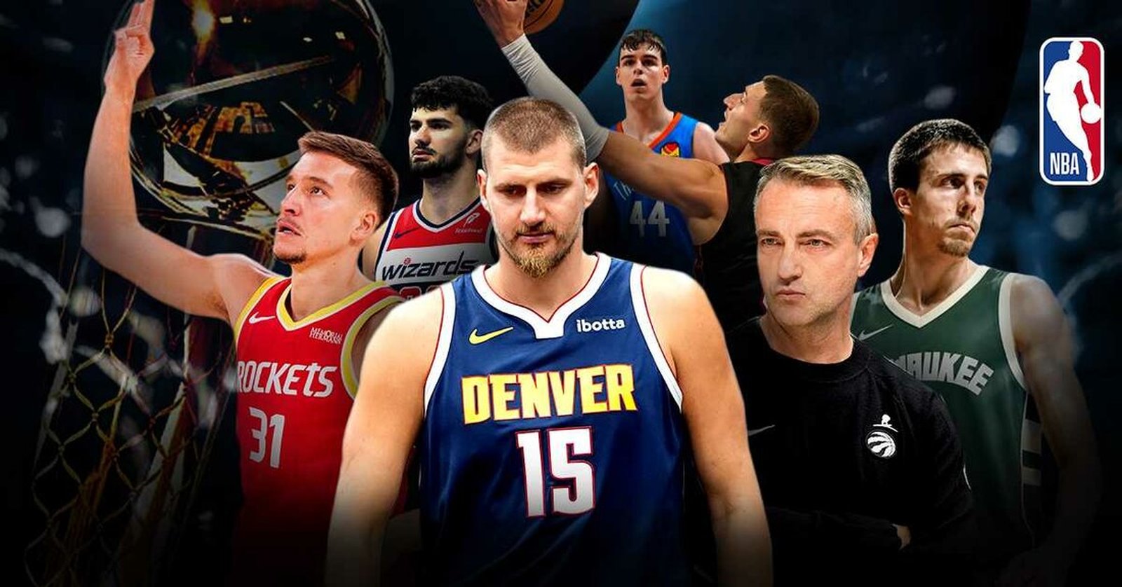 NBA sezona, Nikola Jokić, Bogdan Bogdanović, Nikola Jović, Darko Rajaković, srpski košarkaši