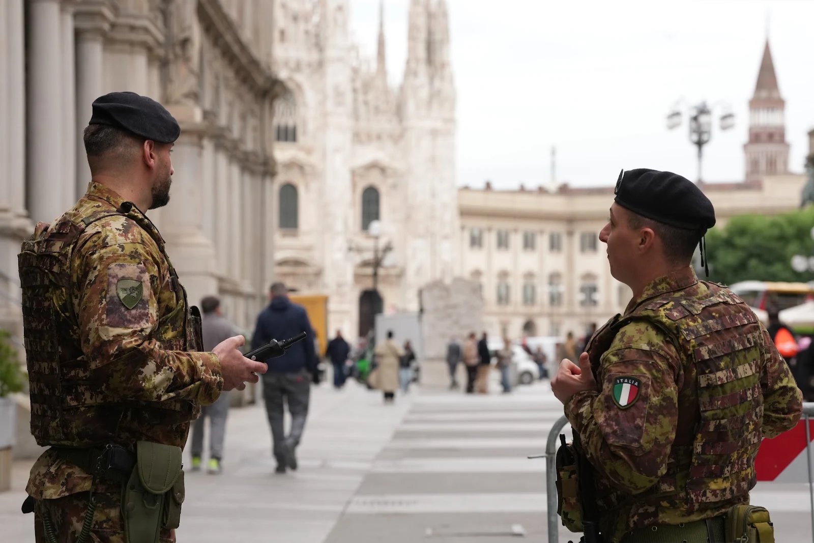 Italija, Milano, Rim, protesti, vojska, bezbednost