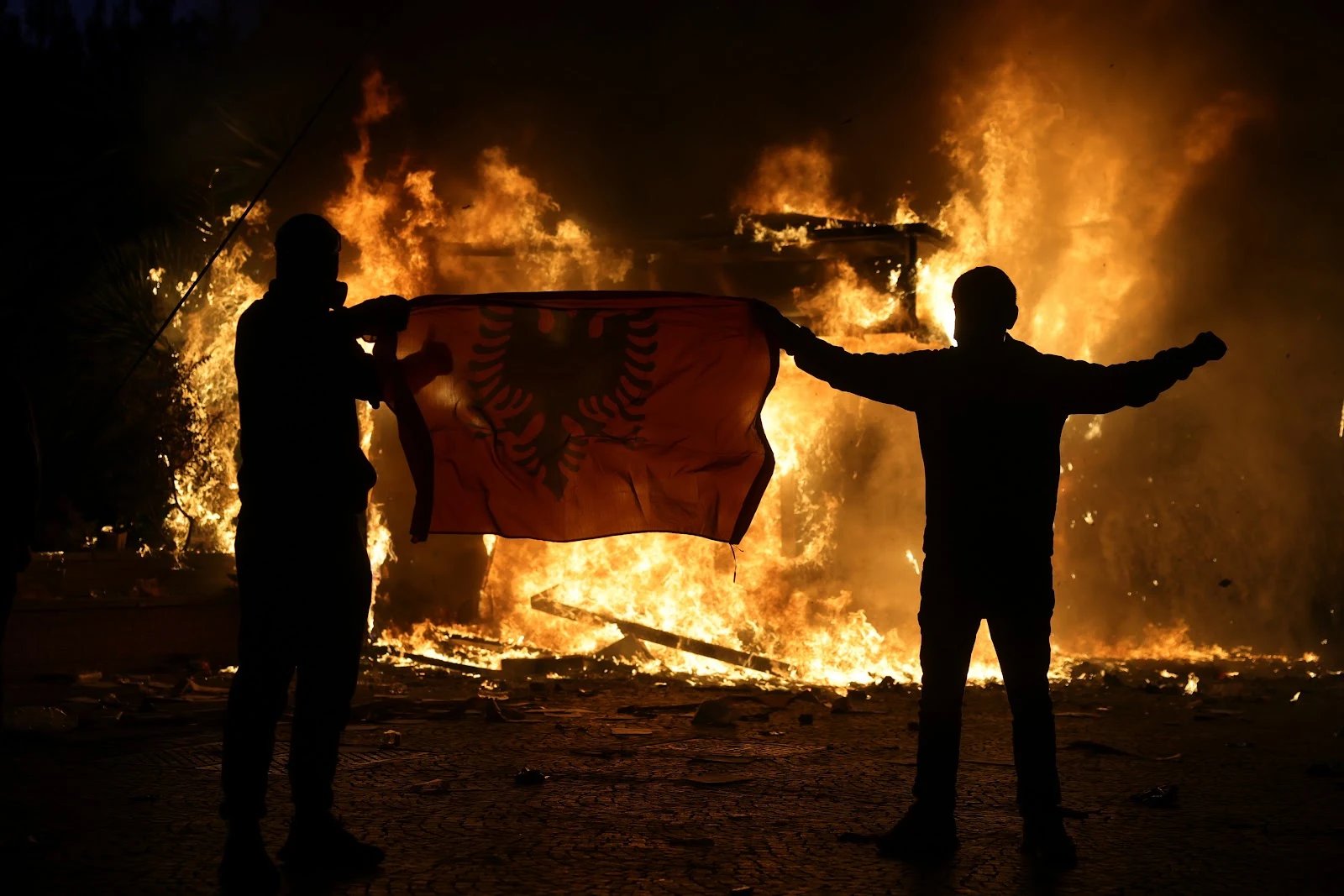 Ziđon Vorpsi, protesti u Albaniji, Edi Rama, Beograd, Tirana, PPNEA