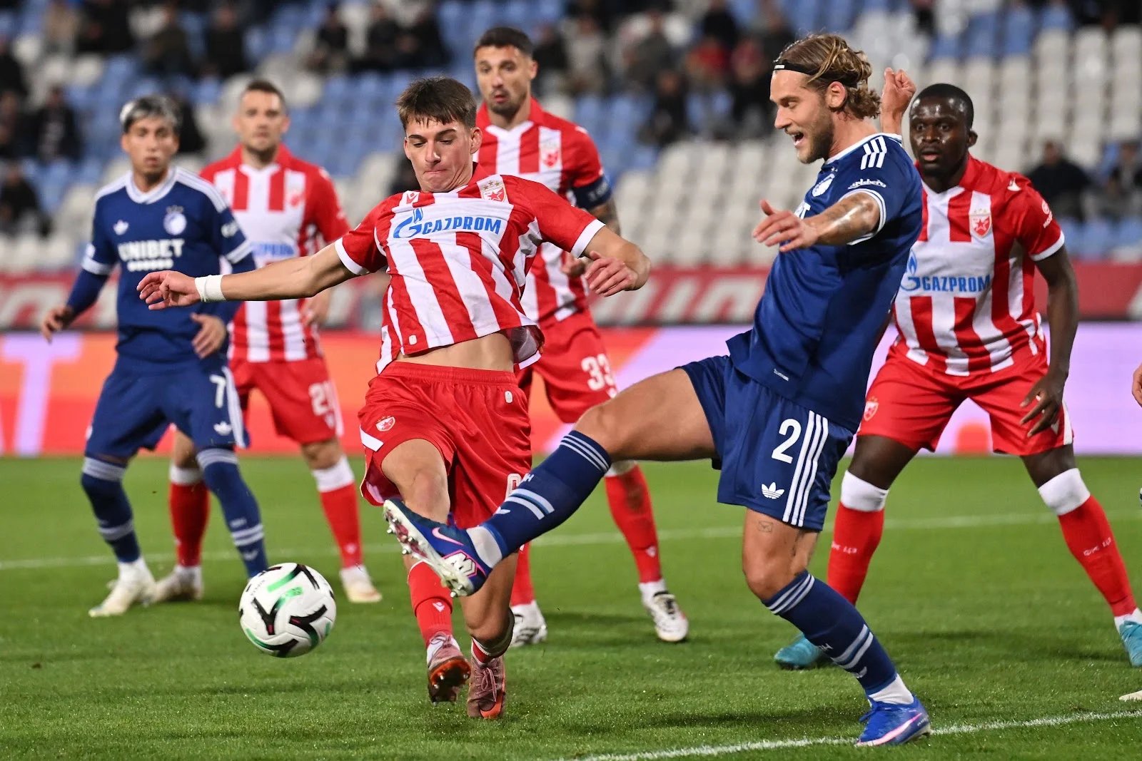 Crvena zvezda, Kopenhagen, Liga konferencija, nerešeno, Gudelj, Beograd