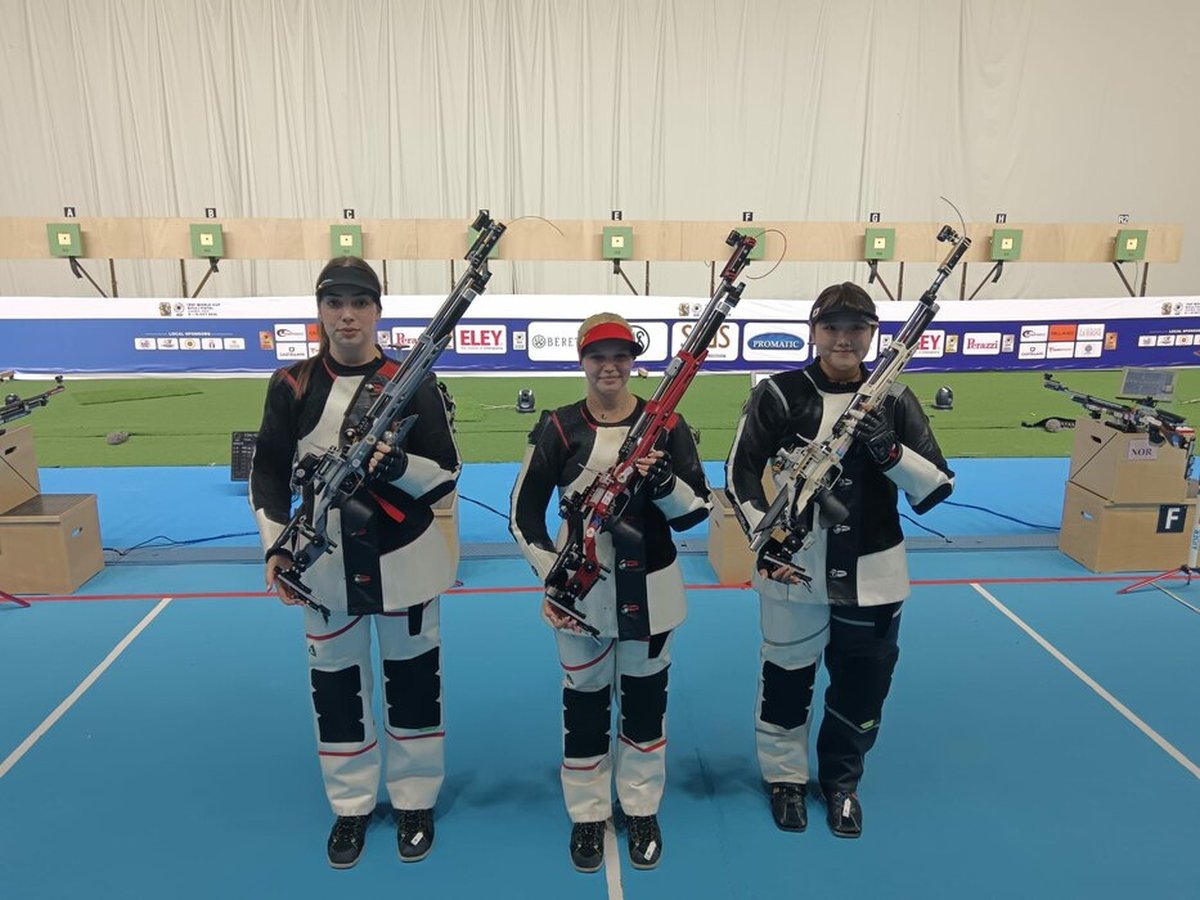 Svetski kup u Kairu, Aleksandra Stojadinović, Anđelija Stevanović, Lazar Kovačević, streljaštvo, Srbija