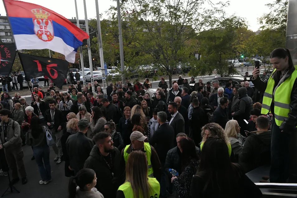 Nova.rs, protest, Marko Stjepanović, Novi Beograd, novinari, podrška