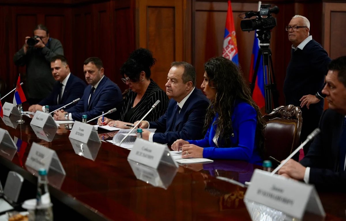 Ivica Dačić, Dmitrij Medvedev, Moskva, bezbednosna pitanja, Srbija i Rusija, bilateralna saradnja