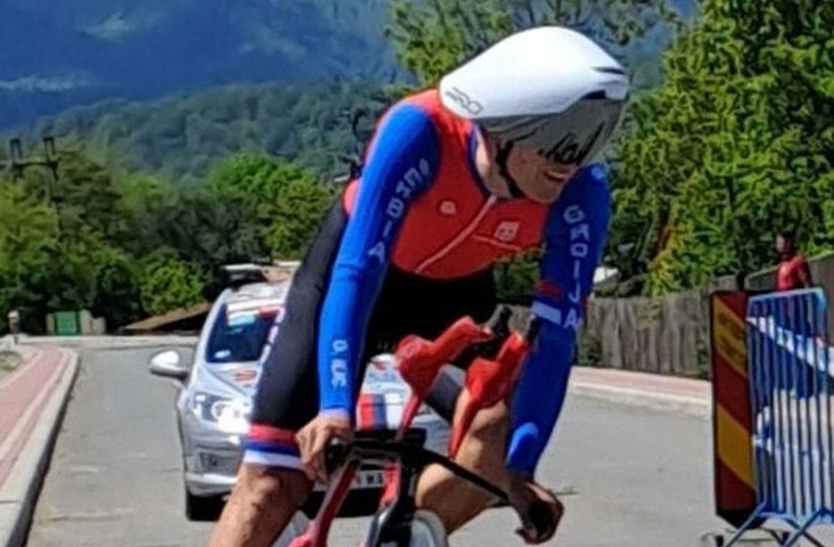 Ognjen Ilić, Trka kroz Srbiju, Požarevac, biciklizam, žuta majica, Kraljevo