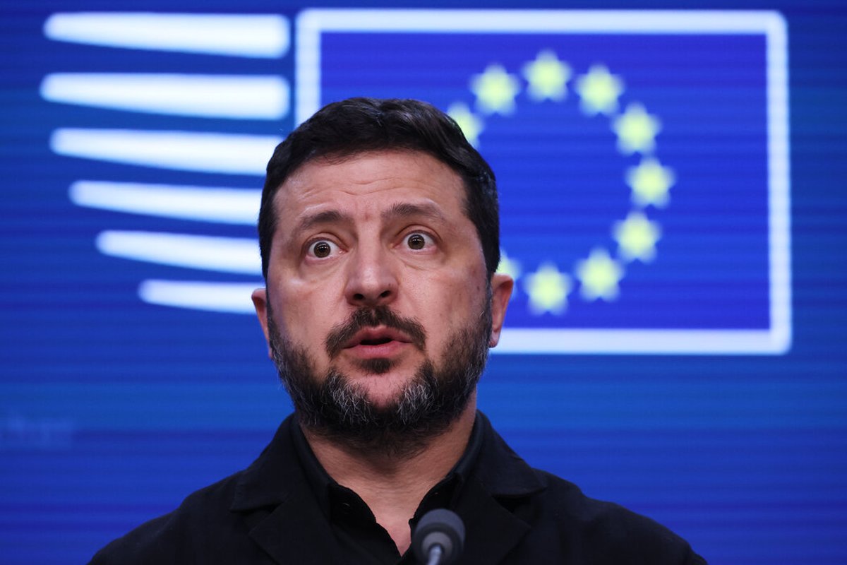Volodimir Zelenski, Brisel, zamrznuta ruska imovina, Starlink, SAD, Evropska unija